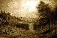 Drawing of Alcove Spring