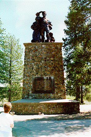 Photograph of Donner Monument