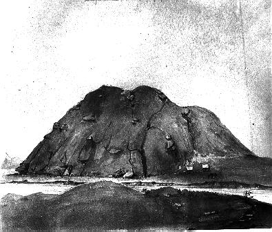 Drawing of Independence Rock